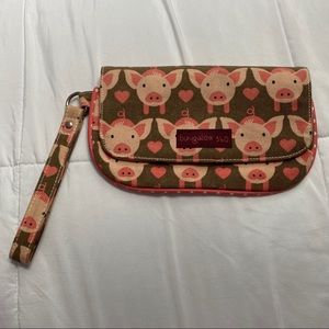 Bungalow Pig Wristlet